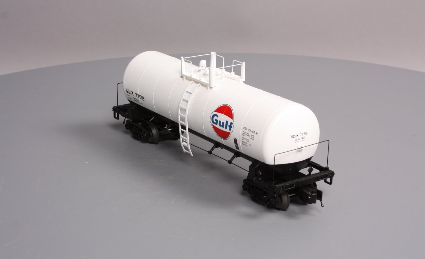MTH 20-96235 O Gauge Gulf Tank Car #77518