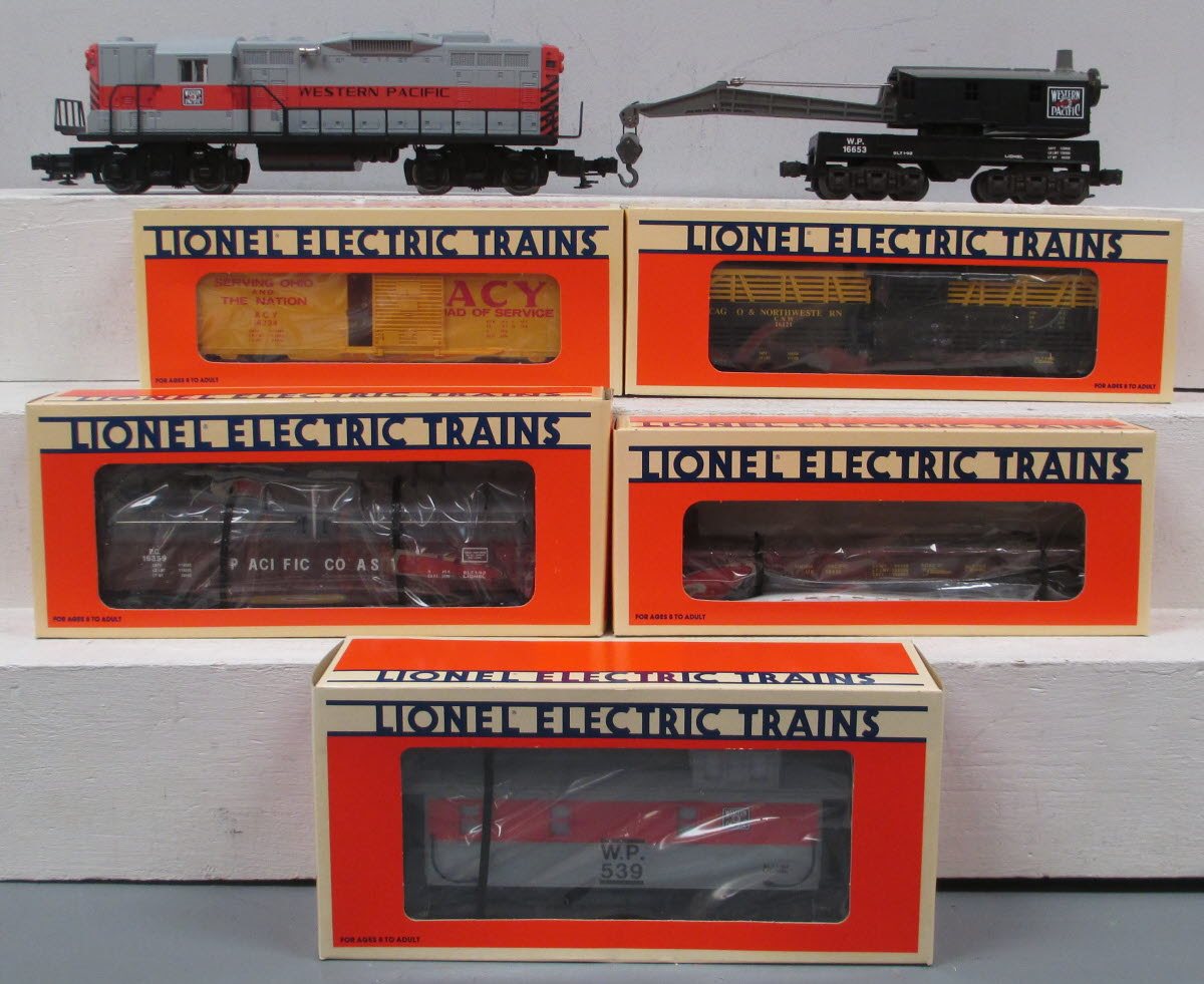 Lionel 6-11733 O Gauge Western Pacific Feather River Special Diesel Train Set LN/Box