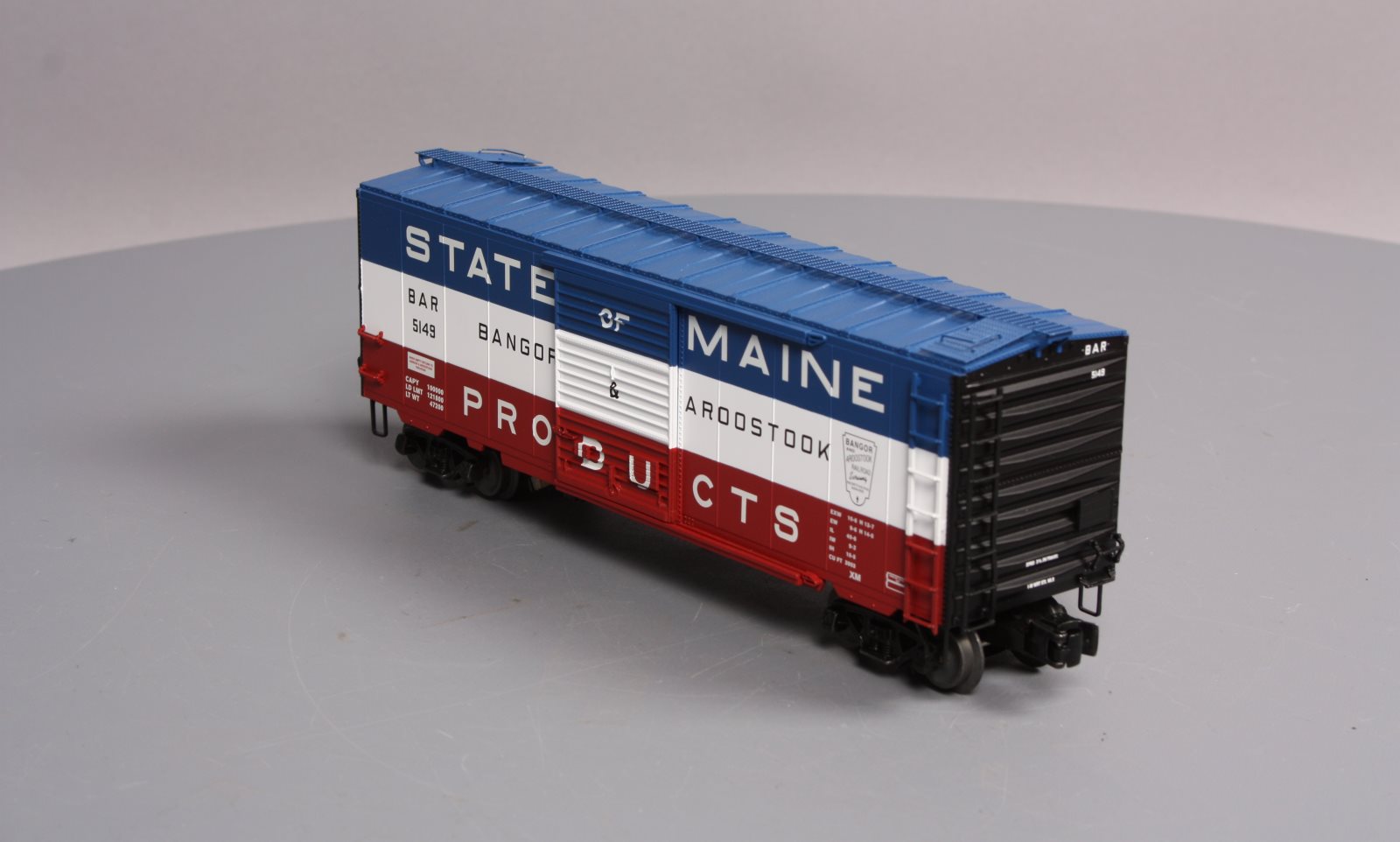 Lionel 6-83528 O Gauge Bangor & Aroostook State of Maine PS-1 Sound Boxcar #5149 EX/Box