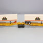 Lionel 6-16345 Southern Pacific TTUX Flatcar W/ Trailers NIB