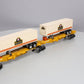 Lionel 6-16345 Southern Pacific TTUX Flatcar W/ Trailers NIB