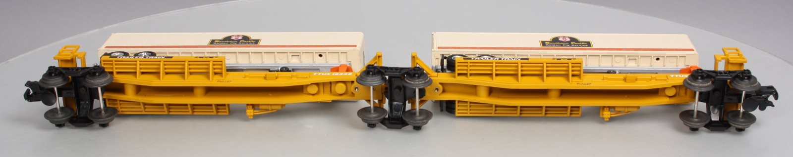 Lionel 6-16345 Southern Pacific TTUX Flatcar W/ Trailers NIB