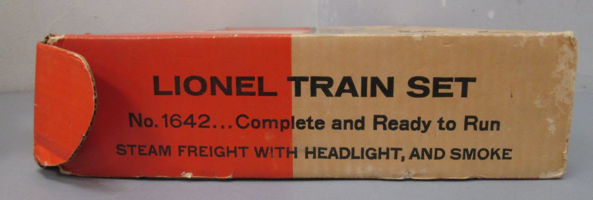 Lionel 1642 O 244 Circus Special Vintage Steam Freight Set #1130T,3376,6405,6119 EX/Box
