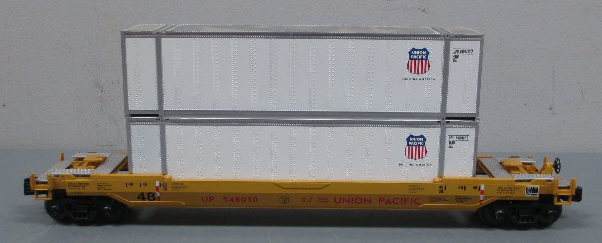 MTH 30-76432 O Scale Union Pacific Husky Stack car LN/Box