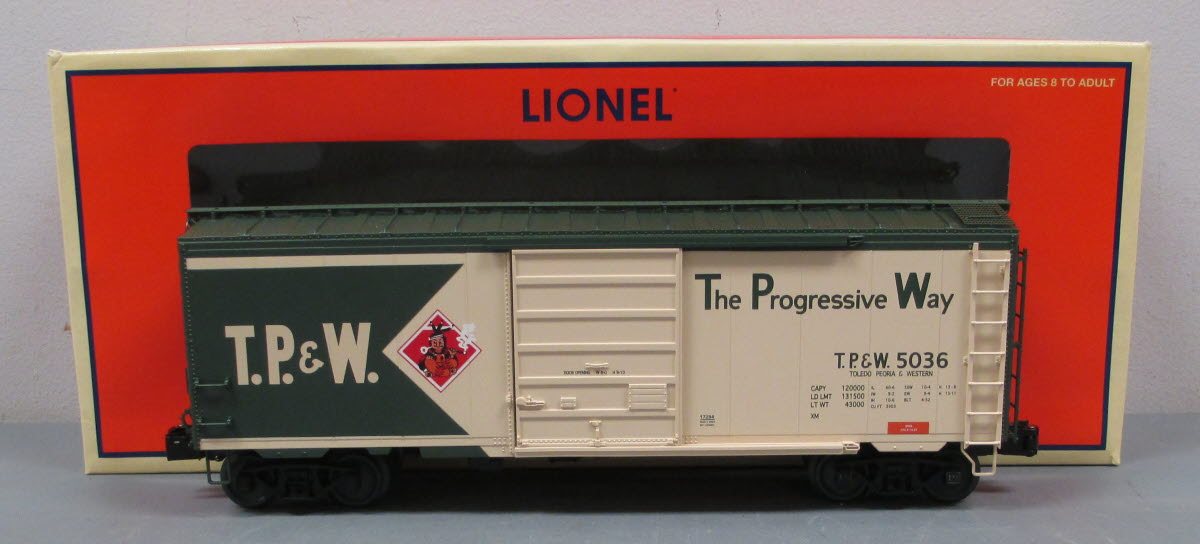 Lionel 6-17294 O Gauge Toledo, Peoria, & Western PS-1 Box Car #5036 LN/Box