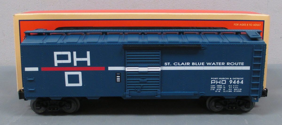Lionel 6-17234 O Gauge Port Huron & Detroit Boxcar #9464
