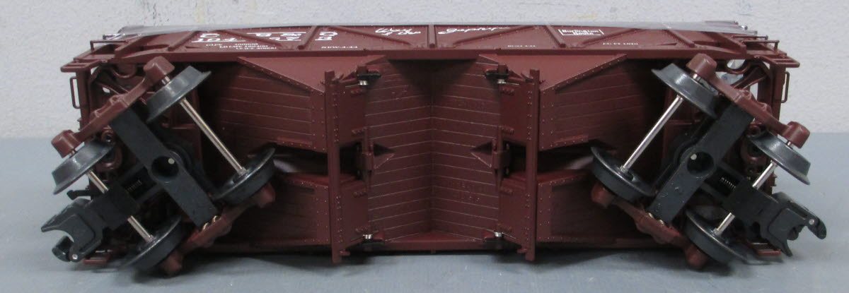 K-Line K6255-1331 O Gauge CB&Q 2-Bay Die Cast Hopper w/ Coal Load #194673 LN/Box