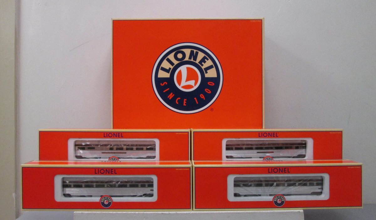 Lionel 6-25450 Pennsylvania Railroad 18 Inch Aluminum Passenger Cars (Pack of 4) LN/Box