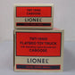Lionel TMT-18405 O Gauge Flatbed Toy Truck with Operating Lights-Sound Caboose NIB