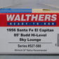 Walthers 932-9780 HO Santa Fe 1956 El Capitan 85' Budd Hi-Level Sky Lounge Car LN/Box