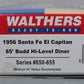 Walthers 932-9790 HO Santa Fe 1956 El Capitan 85' Budd Hi-Level Diner LN/Box