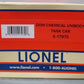 Lionel 6-17970 O Gauge DOW Chemical Unibody Tank Car #72160 NIB