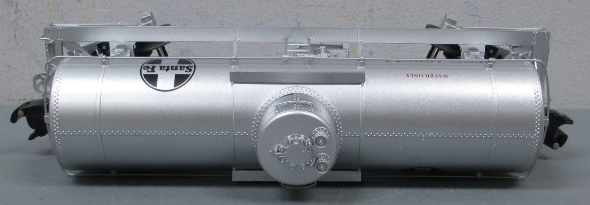 Lionel 6-27409 O Santa Fe 8000 Gallon Water Tank Car #100844