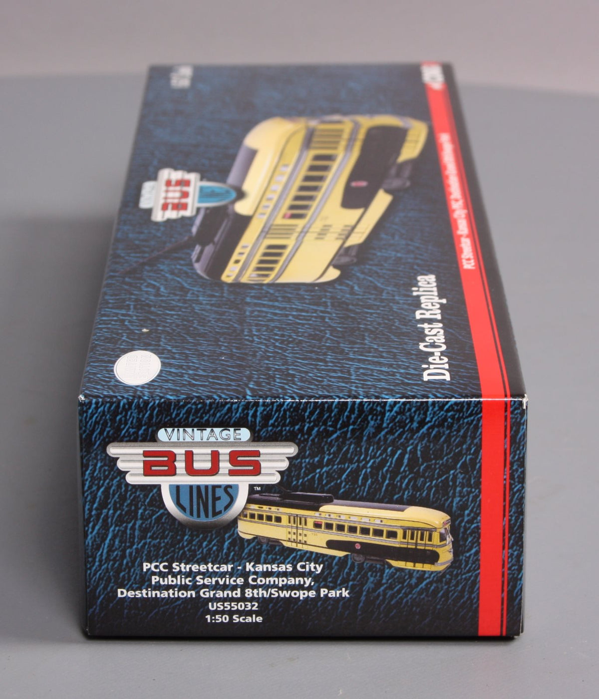 Corgi US55032 1:50 Kansas City PCC Streetcar Vinatge Bus Lines LN/Box