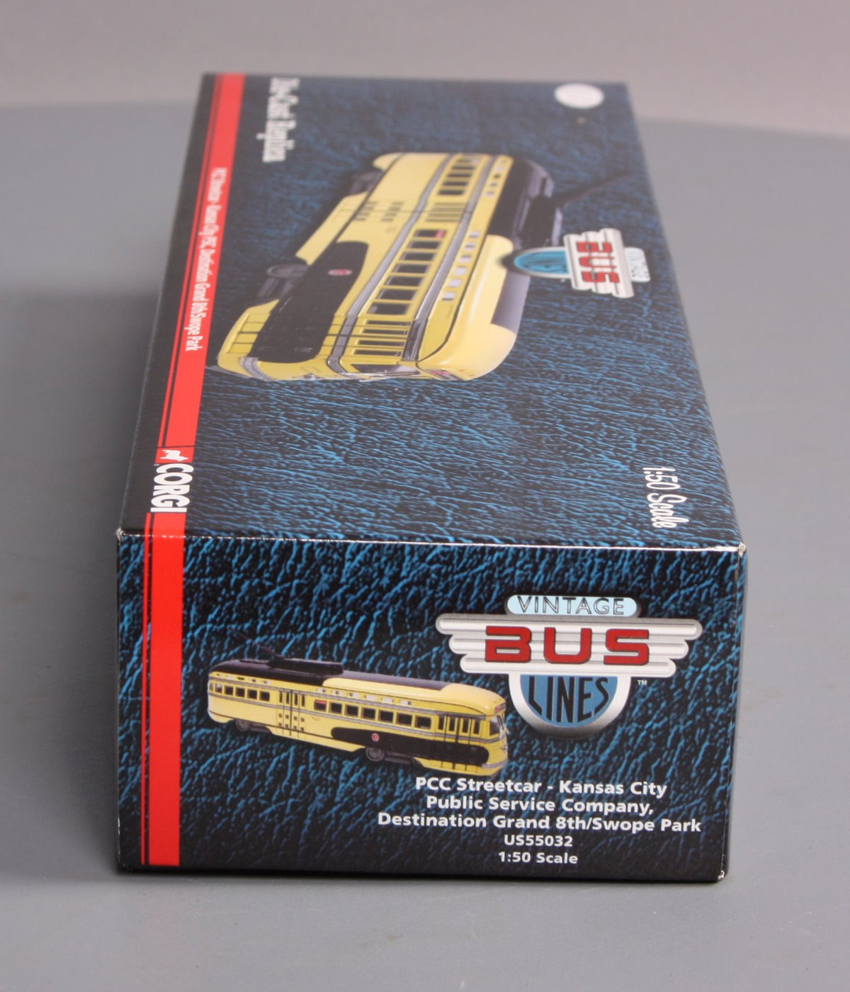 Corgi US55032 1:50 Kansas City PCC Streetcar Vinatge Bus Lines LN/Box