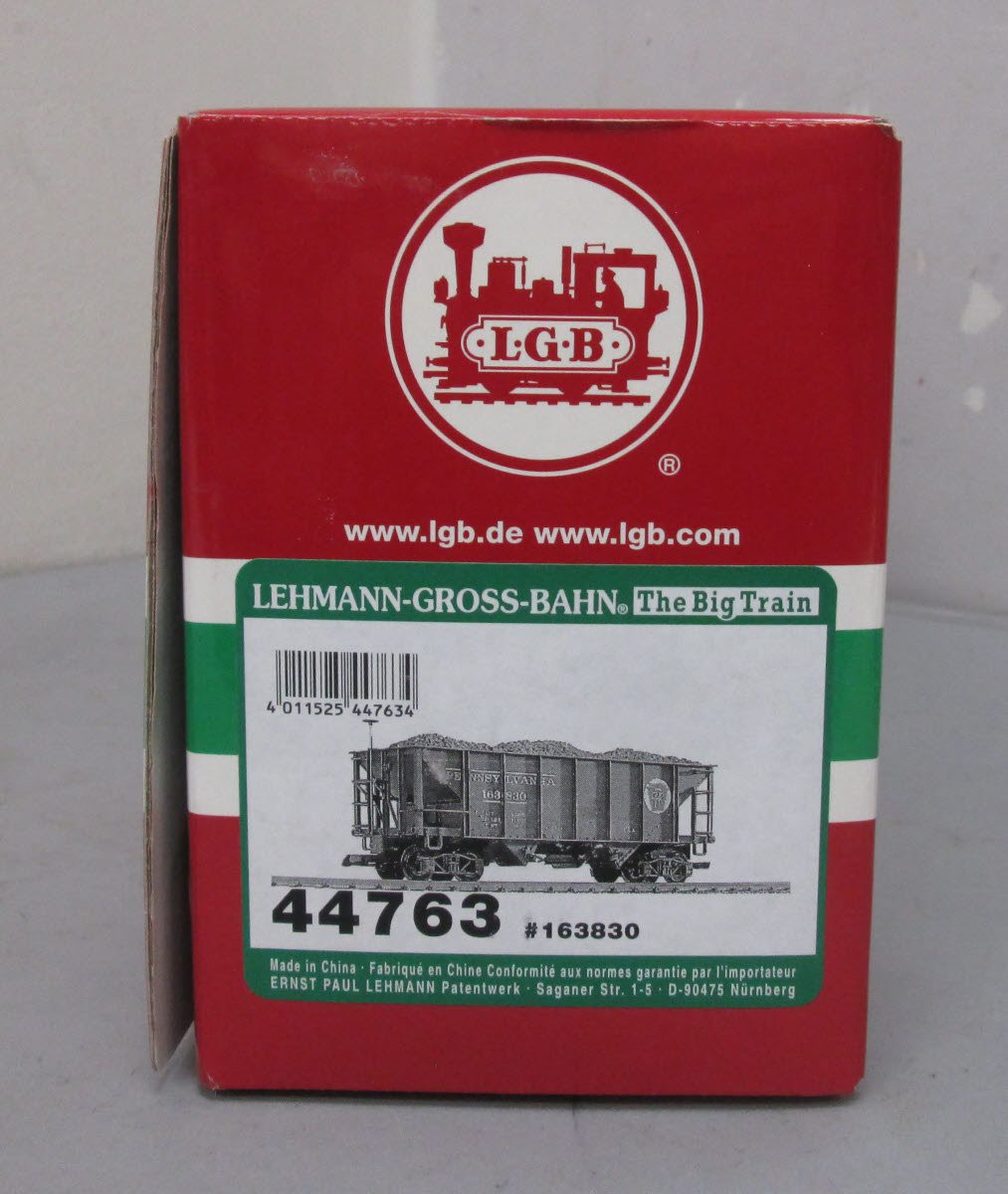 LGB 44763 G Scale Pennsylvania Hopper Car #163830 LN/Box