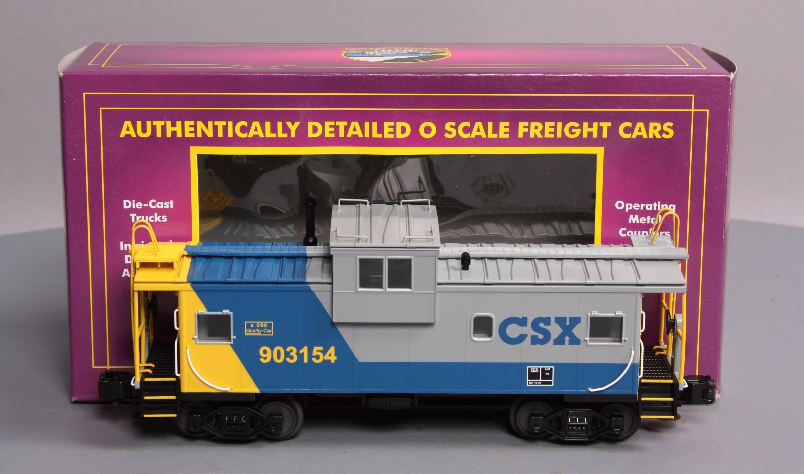 MTH 20-91118 Gauge CSX Extended Vision Caboose #903154 LN/Box