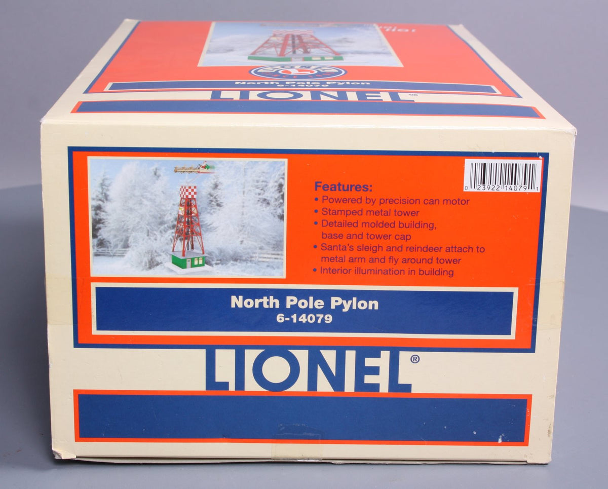 Lionel 6-14079 O Operating North Pole Pylon LN/Box