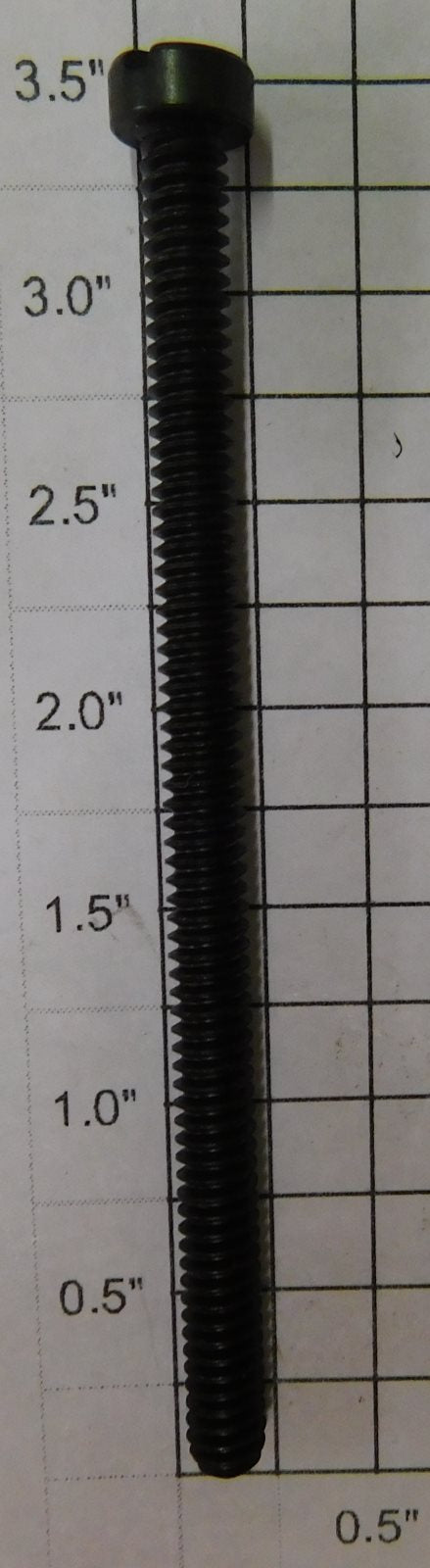 Lionel 313-12X 3.5" Black Bascule Bridge Trestle Spring Adjusting Screw