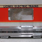 Lionel 6-19127 O California Zephyr "Silver Sky"  Aluminum Vista Observation Car LN/Box
