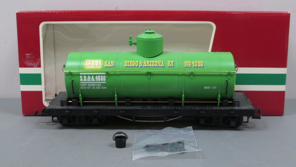 LGB 4080-Y05 G Scale San Diego & Arizona Tank Car
