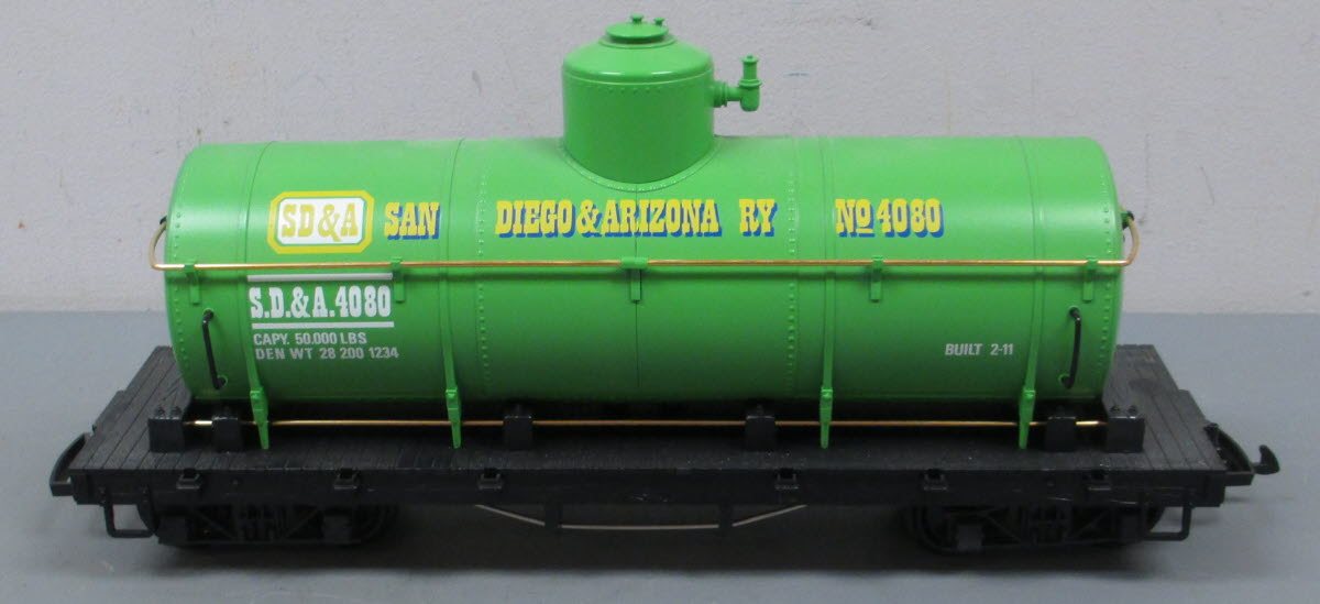 LGB 4080-Y05 G Scale San Diego & Arizona Tank Car