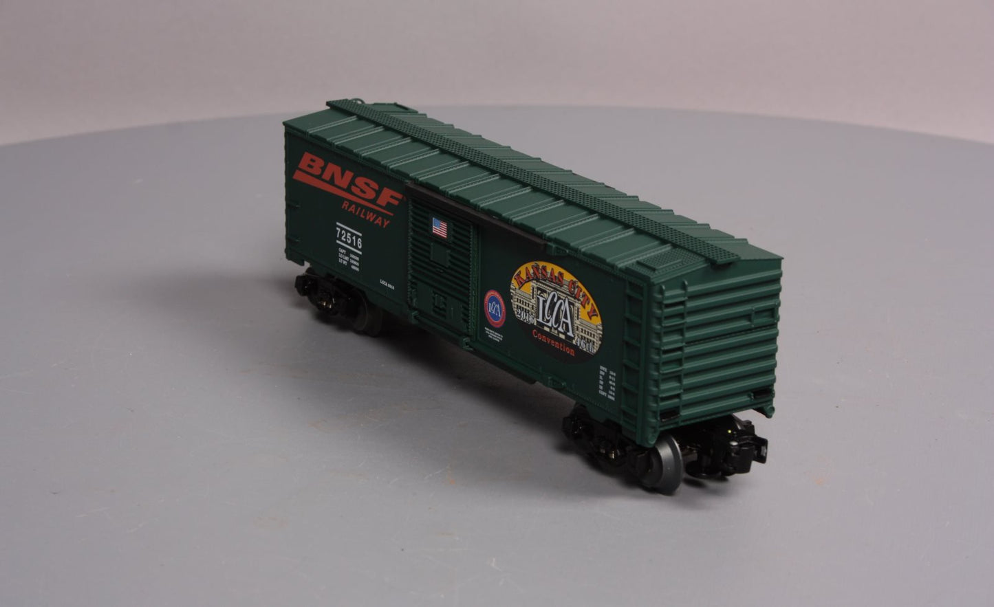 Lionel 6-59017 O Gauge LCCA 2016 Kansas City Convention BNSF Train Ride Boxcar LN/Box