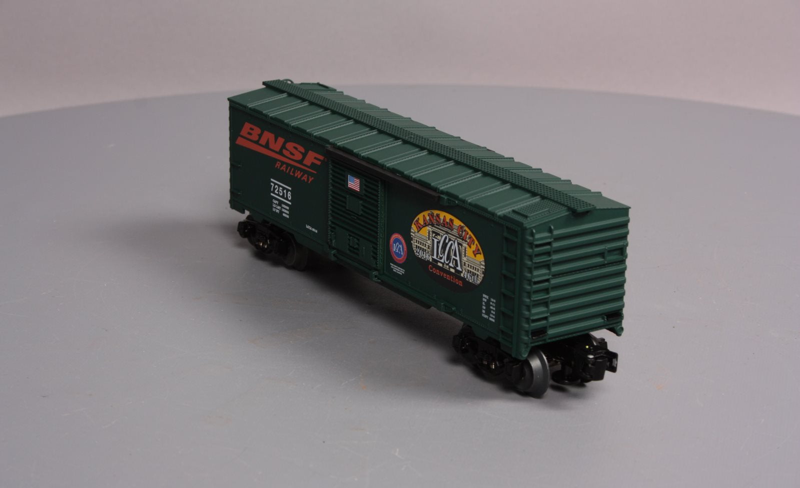 Lionel 6-59017 O Gauge LCCA 2016 Kansas City Convention BNSF Train Ride Boxcar LN/Box