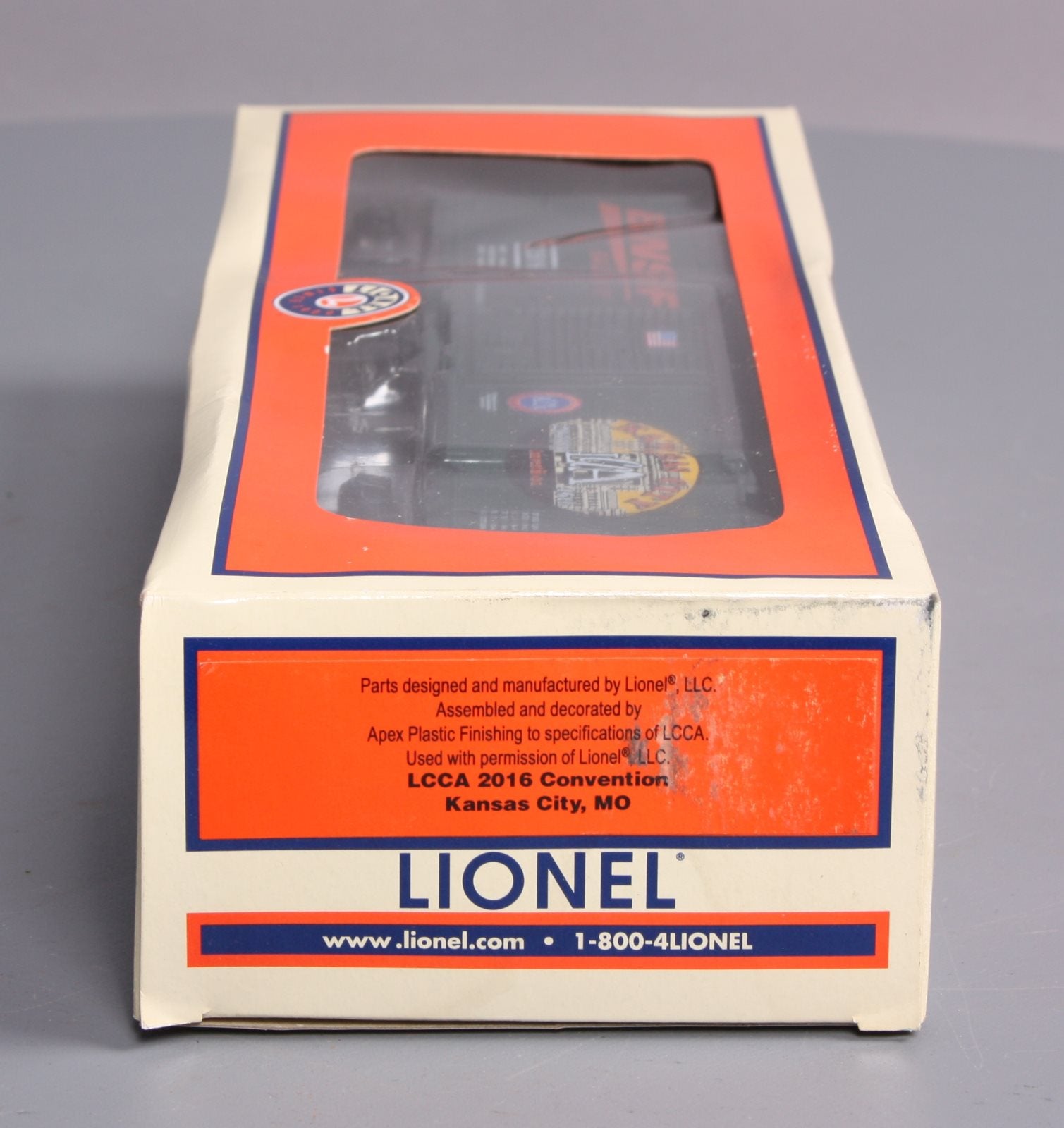 Lionel 6-59017 O Gauge LCCA 2016 Kansas City Convention BNSF Train Ride Boxcar LN/Box