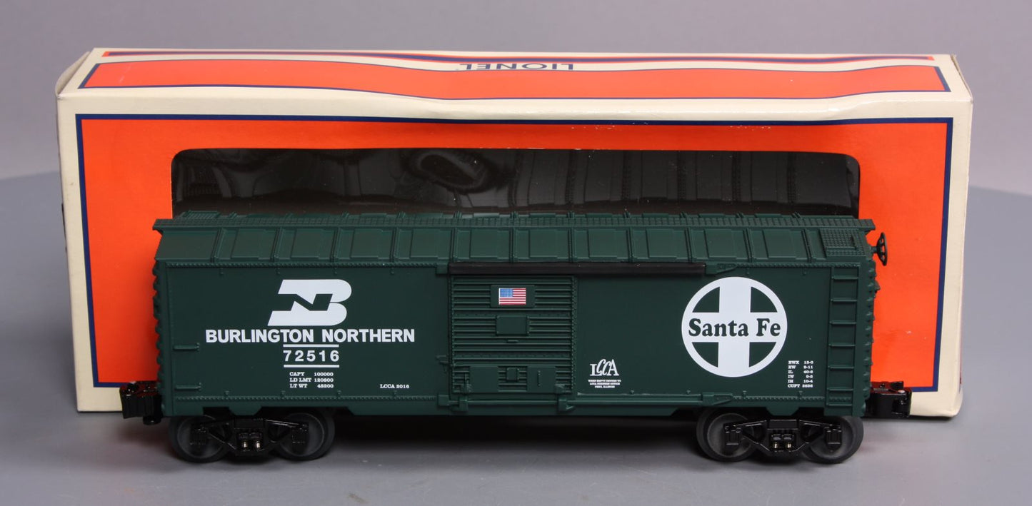 Lionel 6-59017 O Gauge LCCA 2016 Kansas City Convention BNSF Train Ride Boxcar LN/Box