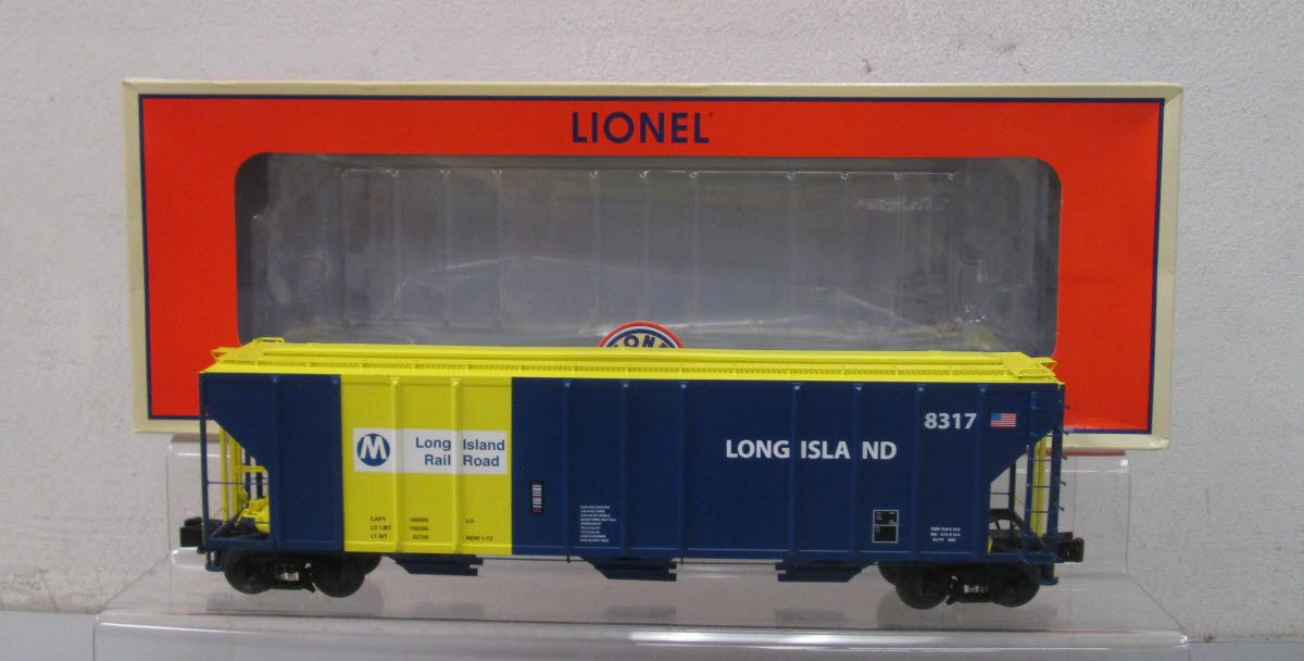 Lionel 6-83870 O Gauge NLOE Long Island RR PS-2CD Covered Hopper #8317 LN/Box