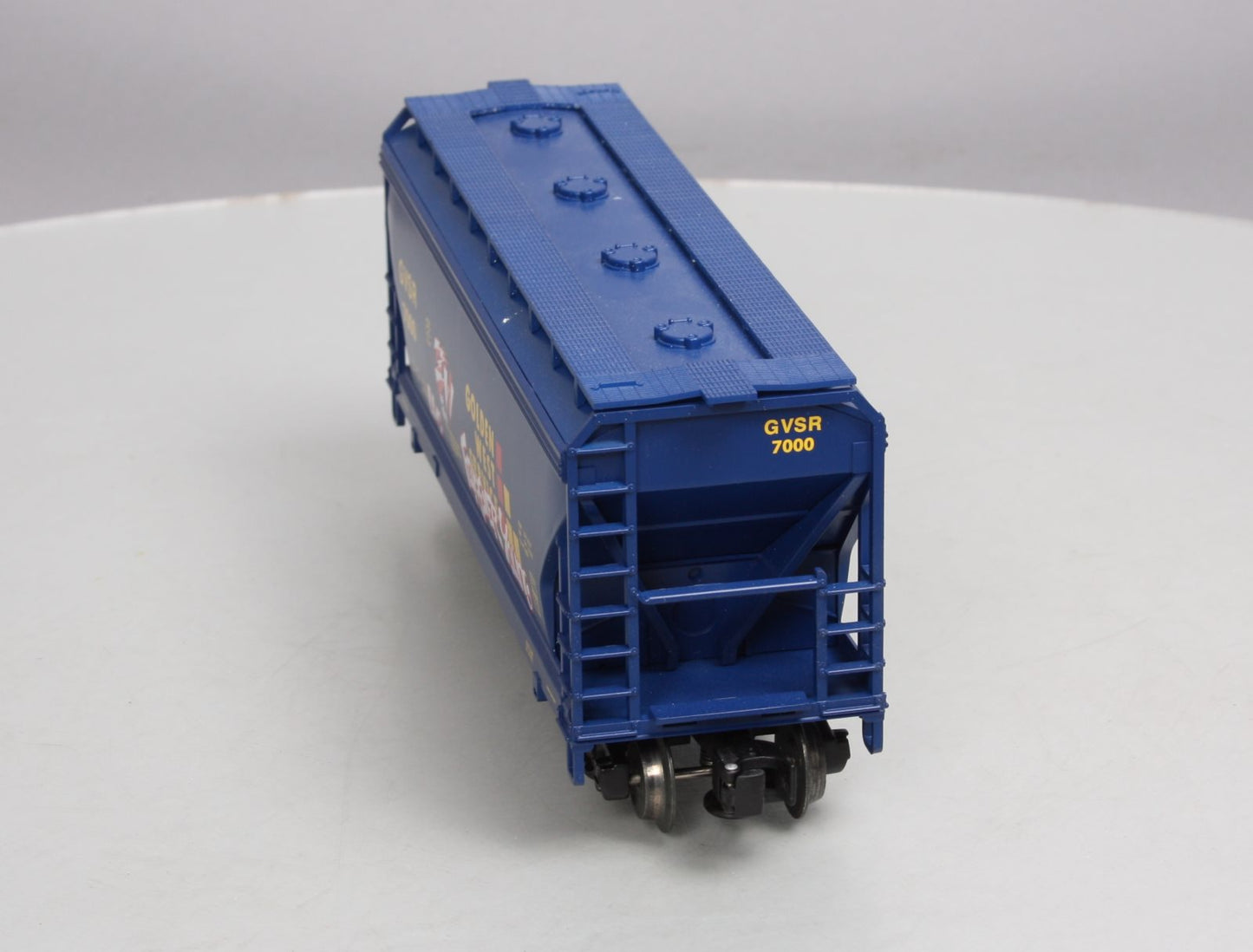 Lionel 6-17014 O Gauge Golden West Graffiti Covered 2-Bay Hopper #7000 LN/Box