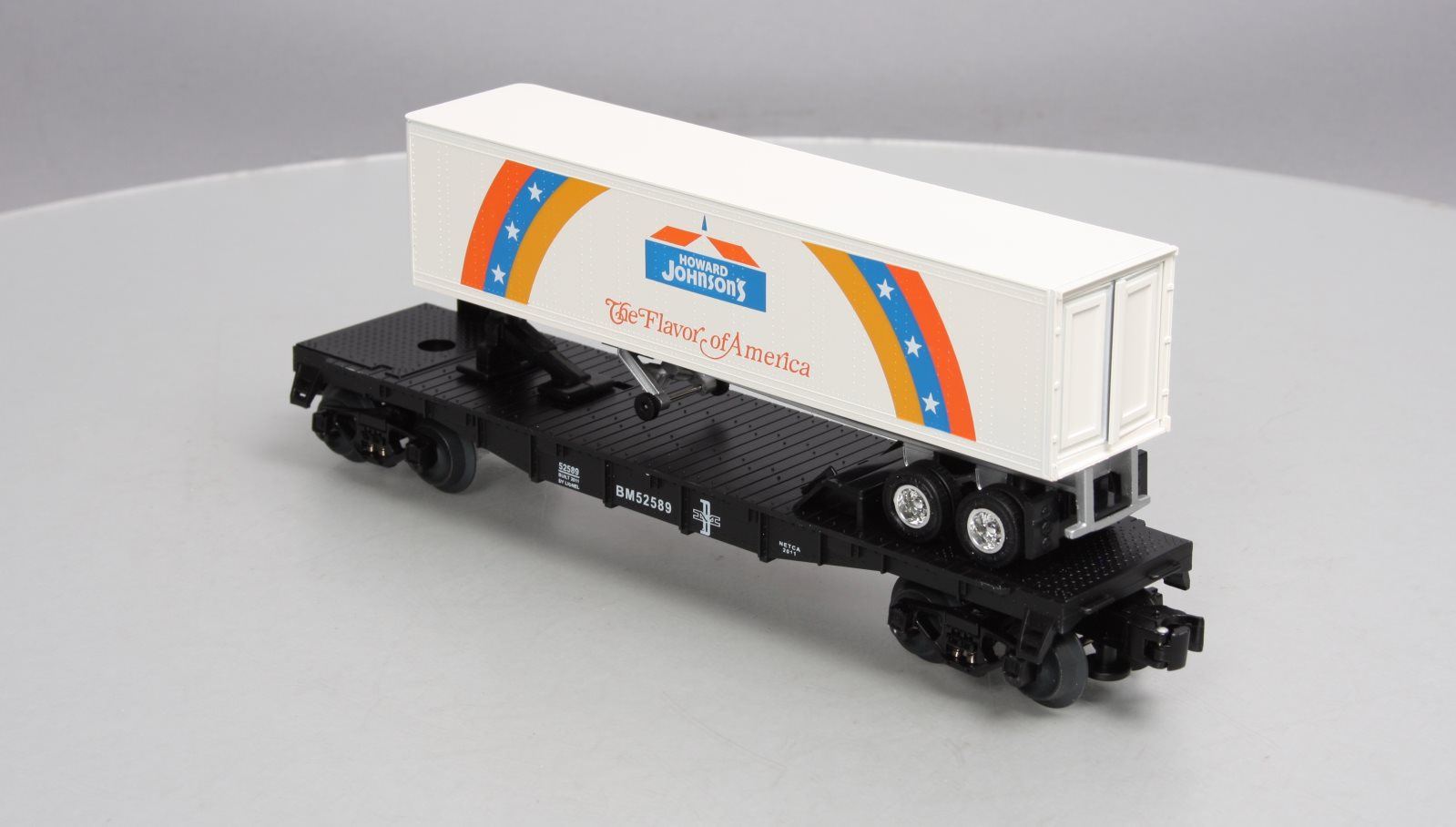 Lionel 6-52589 O Gauge 2011 NETCA Howard Johnson TOFC LN/Box