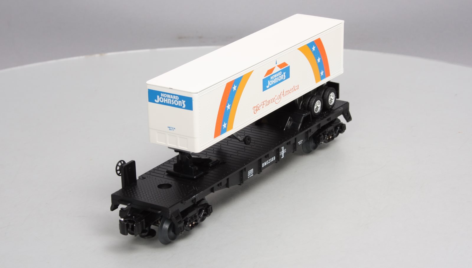 Lionel 6-52589 O Gauge 2011 NETCA Howard Johnson TOFC LN/Box