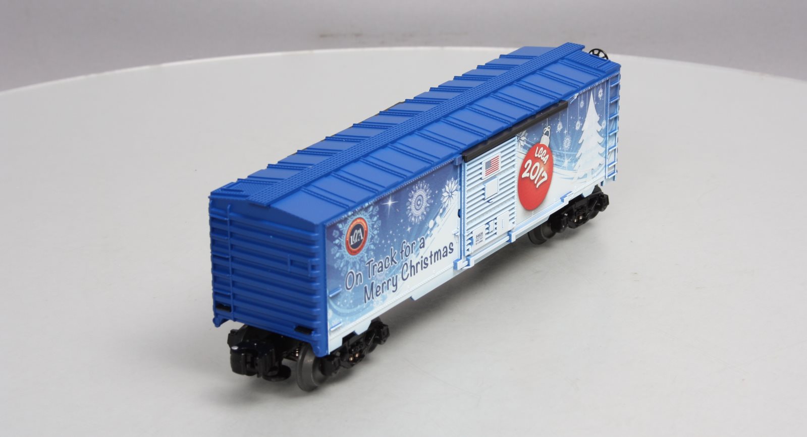 Lionel 6-84609 O LCCA 2017 Christmas Car NIB