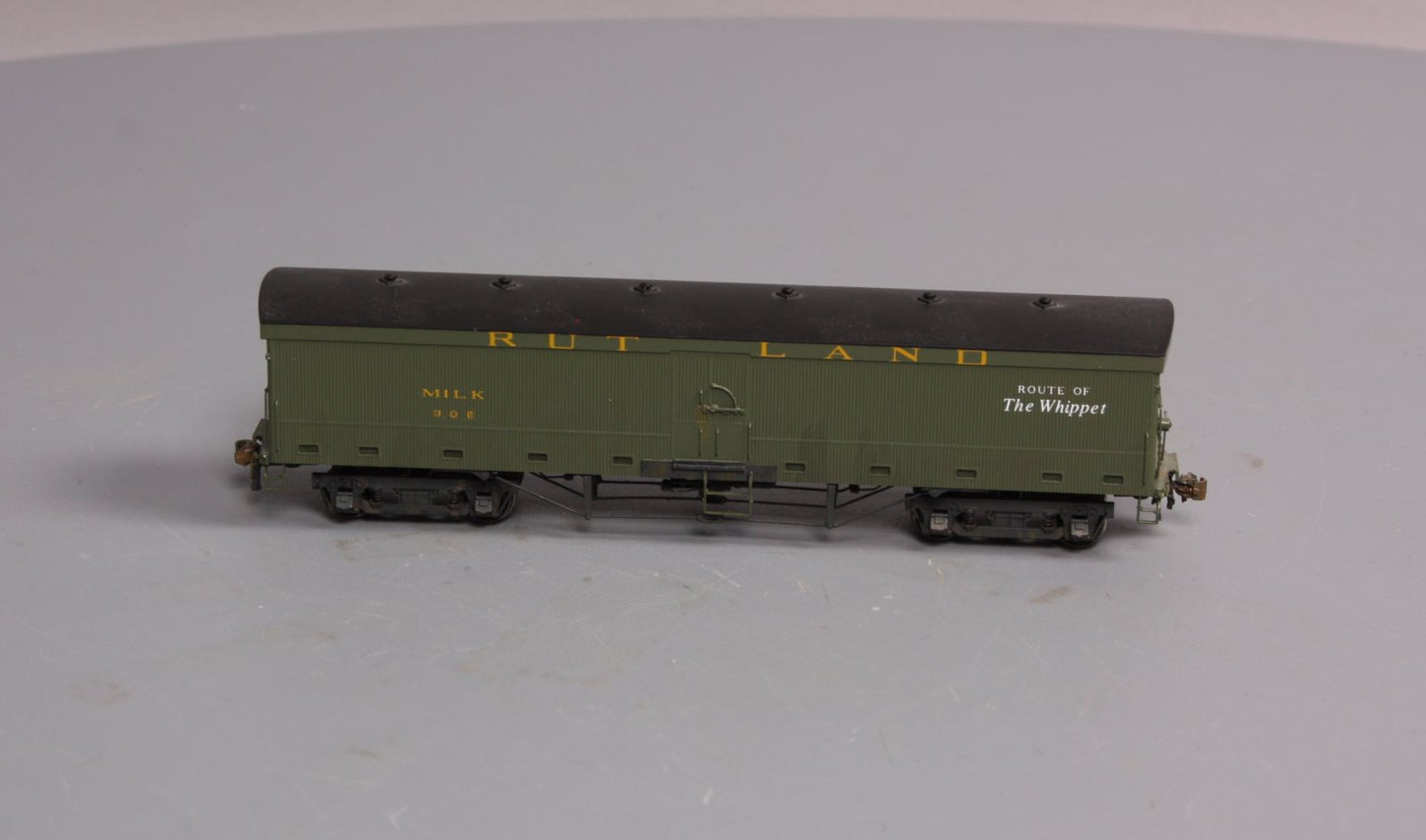 Rail Works R319 HO BRASS Rutland Milk Car #305- F/P LN/Box