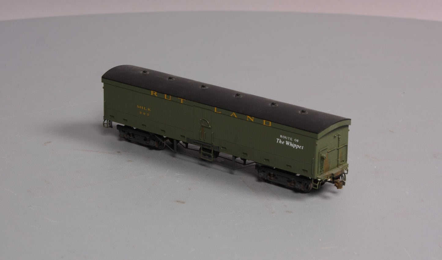 Rail Works R319 HO BRASS Rutland Milk Car #305- F/P LN/Box