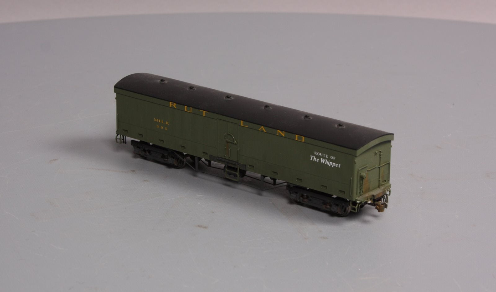 Rail Works R319 HO BRASS Rutland Milk Car #305- F/P LN/Box