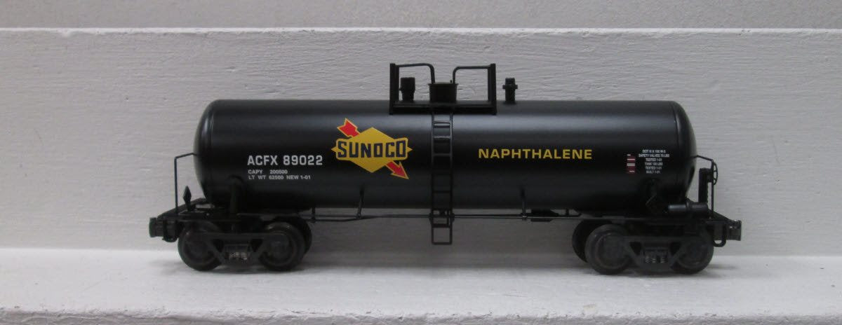 K-Line K6341-8015 O Gauge Sunoco Single Dome Aluminum Tank Car #89022 LN/Box