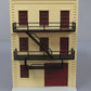 MTH 30-90154 O Dewey, Cheetum and Howe 3-Story City Factory w/Blinking Sign NIB