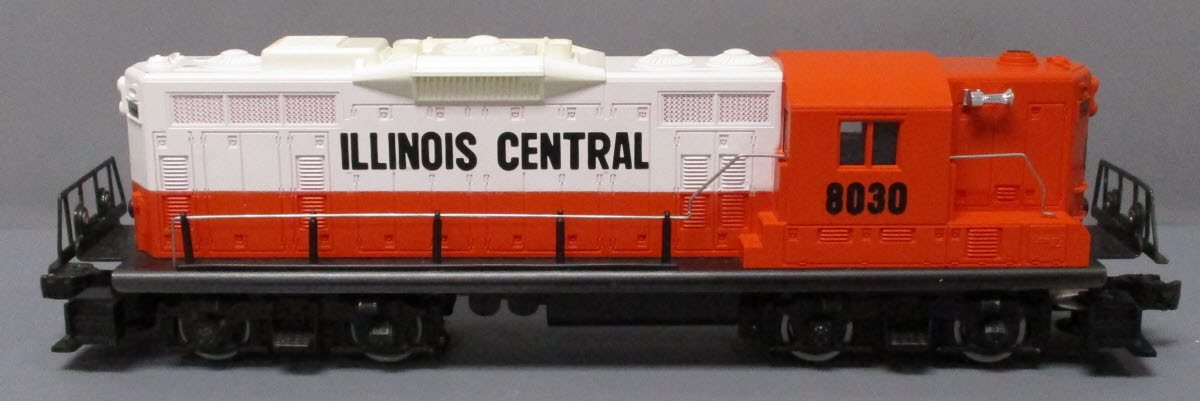 Lionel 6-8030 O Gauge Illinois Central GP-9 Diesel Locomotive #8030 EX