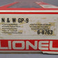 Lionel 6-8763 O Gauge Norfolk & Western GP-9 Diesel Locomotive #8763 LN/Box