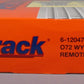 Lionel 6-12047 O-72 Remote-Control FasTrack Wye Switch Turnout EX/Box