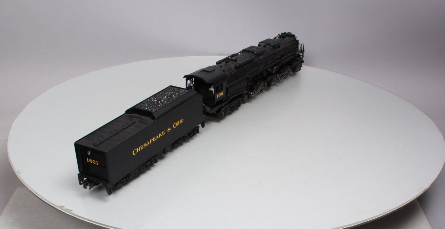 K-Line K3715-16015 1:58 C&O Allegheny Steam Locomotive and Tender #1601 LN/Box
