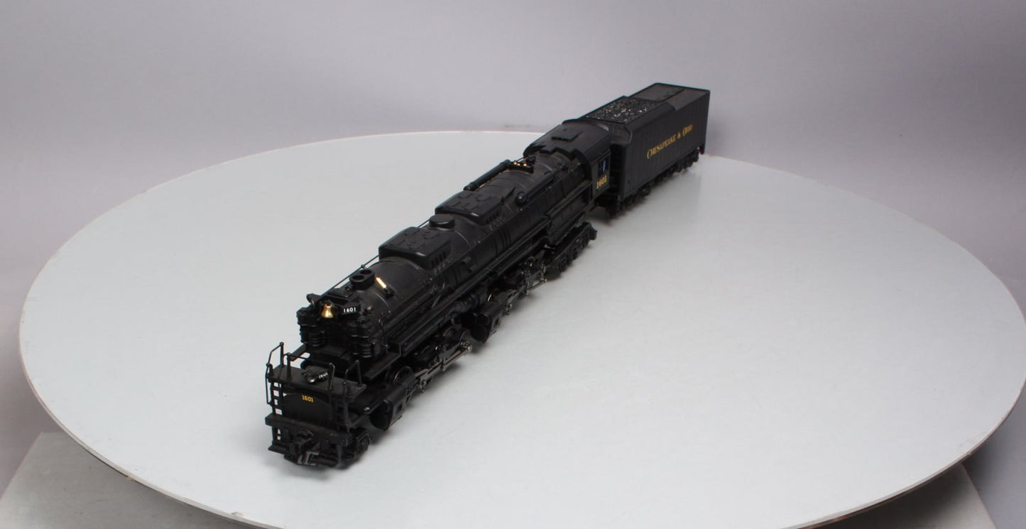 K-Line K3715-16015 1:58 C&O Allegheny Steam Locomotive and Tender #1601 LN/Box