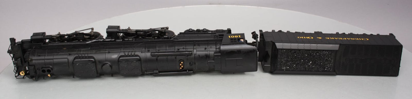 K-Line K3715-16015 1:58 C&O Allegheny Steam Locomotive and Tender #1601 LN/Box