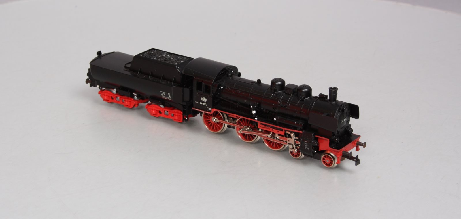 Marklin 8398 HO Scale German Railroad (DB) 4-6-0 Steam Locomotive 38-1807 EX/Box