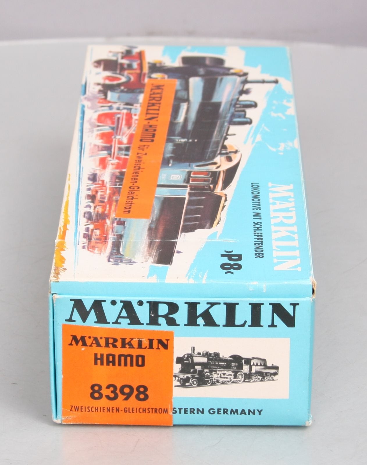 Marklin 8398 HO Scale German Railroad (DB) 4-6-0 Steam Locomotive 38-1807 EX/Box