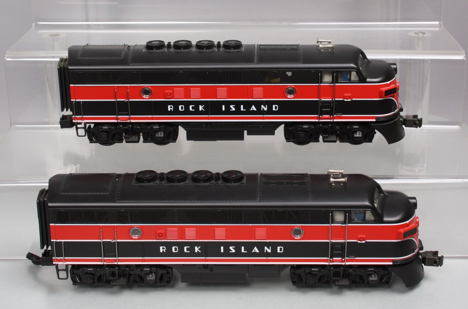 MTH 20-2127-1 O Rock Island F-3 AA Diesel Engine Set w/PS1 #51/52 LN/Box