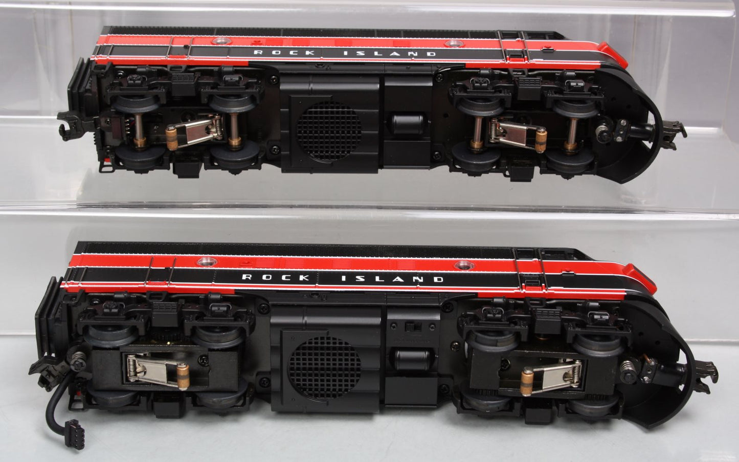 MTH 20-2127-1 O Rock Island F-3 AA Diesel Engine Set w/PS1 #51/52 LN/Box